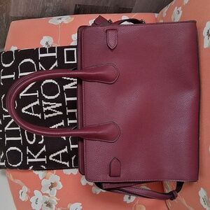 A New Day Elegant Burgundy Handbag